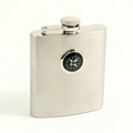 Stainless Compass Flask - 8 Oz.